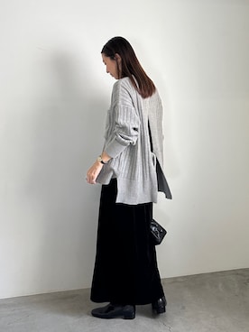 「select MOCA（セレクトモカ）のアイテム（キャミソール）」を使った、shinoさん（レディース・160cm）の秋コーディネート