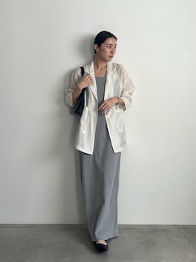 「select MOCA Et（セレクトモカエト）のアイテム」を使った、shinoさん（レディース・160cm）の春コーディネート