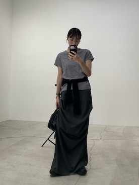 「select MOCA（セレクトモカ）のアイテム（バッグ）」を使った、shinoさん（レディース・160cm）の夏コーディネート