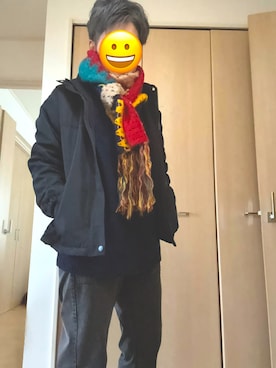 「アイテム（ジャケット/アウター）」を使った、みるこっこさん（レディース・150cm）の秋コーディネート