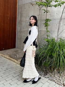 「アイテム（その他）」を使った、ぽんさん（レディース・161cm）の夏コーディネート