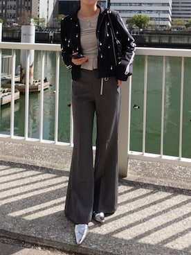 「on:nue（オンニュ）のアイテム」を使った、ぽんさん（レディース・161cm）の春コーディネート