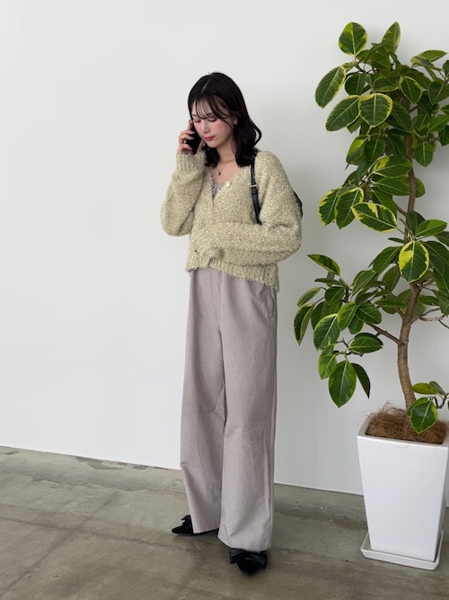 かぐれ　リネンキャミサロペット　黒 かぐれ（カグレ）の「リネンキャミサロペット（サロペット