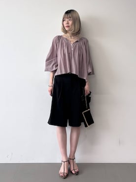 「アイテム（サンダル）」を使った、babyloneminoriさん（レディース・163cm・20代）の夏コーディネート