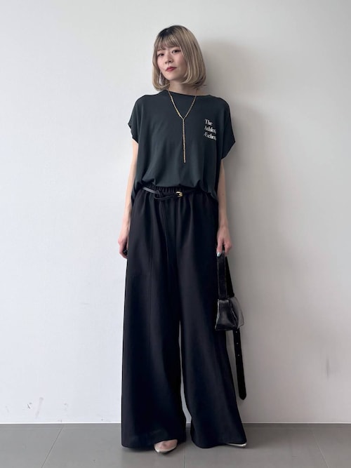 BABYLONE コットンリネンワイドパンツ BABYLONE（バビロン）の「コットンリネンワイドパンツ（その他