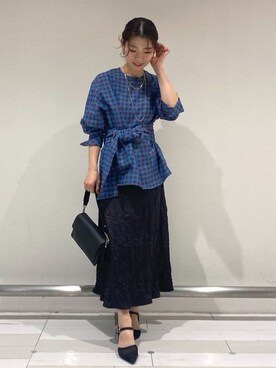 Rinさん（レディース・157cm）の春コーディネート