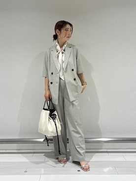 Rinさん（レディース・157cm）の夏コーディネート