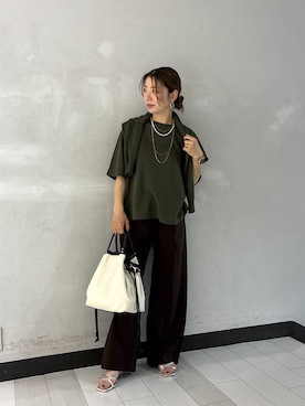 Rinさん(レディース・157cm)の夏コーディネート