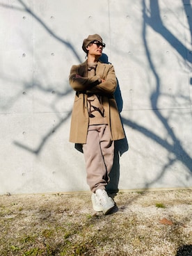 「Original.（オリジナル）のアイテム」を使った、kjboooyさん（メンズ・174cm）の冬コーディネート