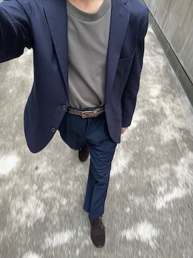 「UNITED ARROWS（ユナイテッドアローズ）のアイテム（ジャケット/アウター）」を使った、yasuさん（メンズ・166cm）の秋コーディネート