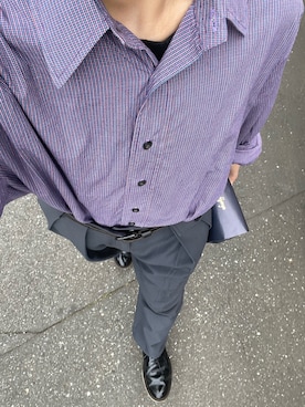 「アイテム（シューズ）」を使った、yasuさん（メンズ・166cm）の夏コーディネート