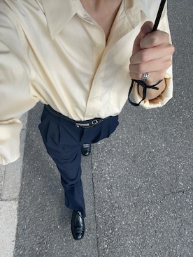 「秋服」｜「アイテム（腕時計）」を使った、yasuさん（メンズ・166cm）の秋コーディネート
