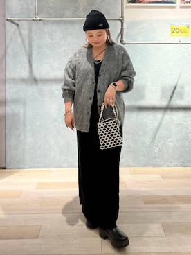 「アイテム（ママ＆ベビー）」を使った、ria0079さん（レディース・163cm）の冬コーディネート