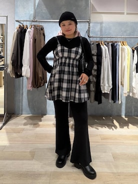 ria0079さん（レディース・163cm）の春コーディネート