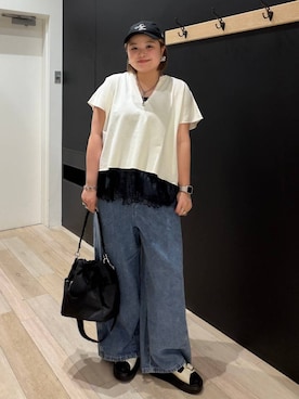 ria0079さん（レディース・163cm）の春コーディネート