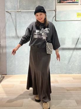 「おでかけ」｜ria0079さん（レディース・163cm）の冬コーディネート