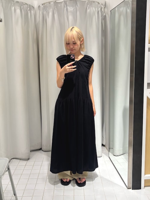 KBF（ケービーエフ） ワンピース 2WAYローギャザーワンピース