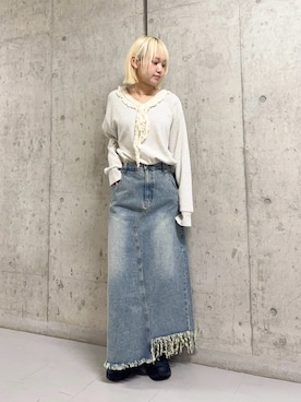 リロさん（レディース・161cm）の春コーディネート