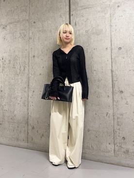 リロさん（レディース・161cm）の春コーディネート