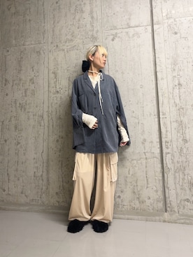「アイテム（その他シューズ）」を使った、リロさん（レディース・161cm・20代）の秋コーディネート