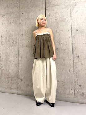 リロさん（レディース・161cm）の春コーディネート