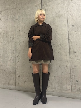 「kbf_ootd」｜リロさん（レディース・161cm）の秋コーディネート