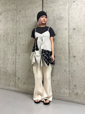 リロさん（レディース・161cm）の夏コーディネート