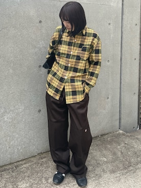 「アイテム（チノパンツ）」を使った、ayaさん（レディース・160cm）の夏コーディネート