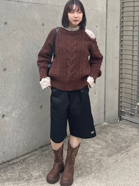 ayaさん（骨格ストレート・レディース・160cm）の秋コーディネート