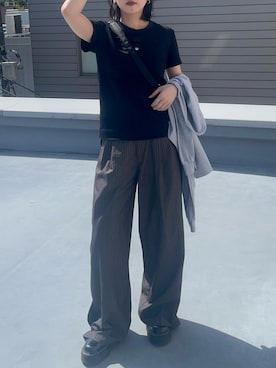 「アイテム（ドレスシューズ）」を使った、ayaさん（レディース・160cm）の秋コーディネート