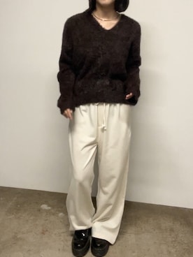 「アイテム（ドレスシューズ）」を使った、ayaさん（レディース・160cm）の秋コーディネート