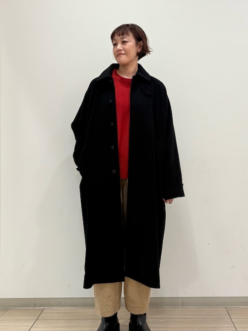 ウールバルカラーコート（ステンカラーコート）｜かぐれ（カグレ）の