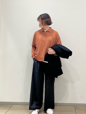 「かぐれ」｜rikaさん（レディース・161cm）の秋コーディネート