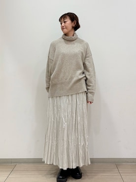 rikaさん（レディース・161cm）の冬コーディネート