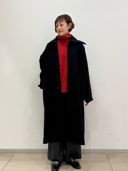 ウールバルカラーコート（ステンカラーコート）｜かぐれ（カグレ）の