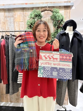 「アイテム（マフラー）」を使った、rikaさん（レディース・161cm）の秋コーディネート