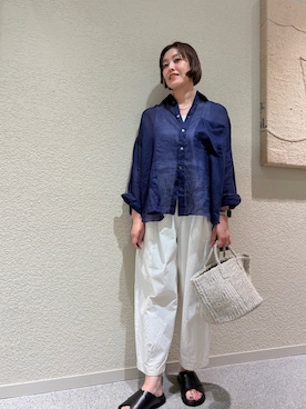 「かぐれ（カグレ）のアイテム」を使った、rikaさん（レディース・161cm）の夏コーディネート