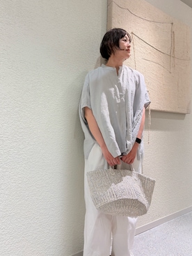 「かぐれ（カグレ）のアイテム」を使った、rikaさん（レディース・161cm）の春コーディネート