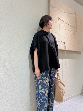 「かぐれ（カグレ）のアイテム」を使った、rikaさん（レディース・161cm）の春コーディネート