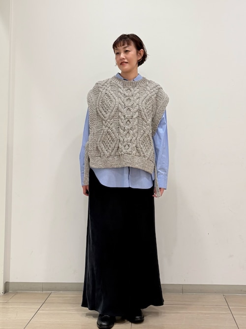 ペルーアランニットベスト（ニット/セーター）｜かぐれ（カグレ）の