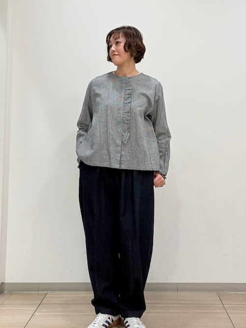 デニムボリュームパンツ（デニムパンツ）｜かぐれ（カグレ）の