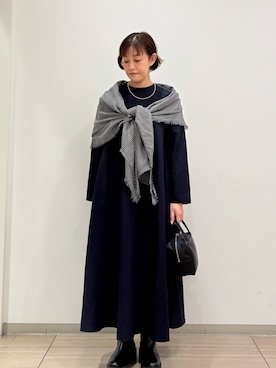 rikaさん（レディース・161cm）の冬コーディネート