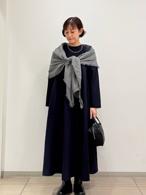 チェックスクエアストール（ストール/ショール）｜かぐれ（カグレ）の