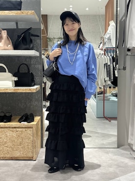 かとちゃんさん（レディース・154cm）の春コーディネート