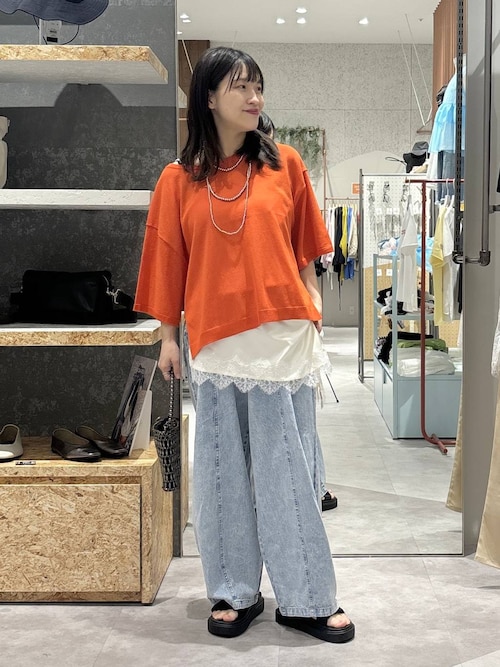 LEPSIM エミフルMASAKIかとちゃんさんのネックレスを使った