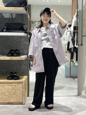 かとちゃんさん(レディース・154cm)の夏コーディネート