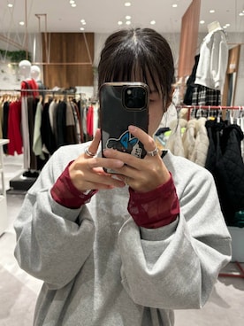 「LEPSIM（レプシィム）のアイテム（Tシャツ/カットソー）」を使った、かとちゃんさん（レディース・154cm）の秋コーディネート