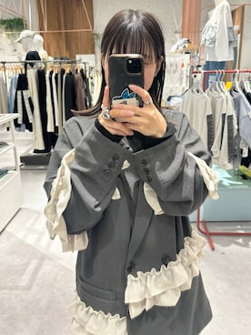 かとちゃんさん（レディース・154cm）の春コーディネート