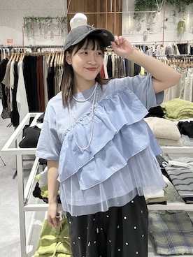 かとちゃんさん（レディース・154cm）の春コーディネート