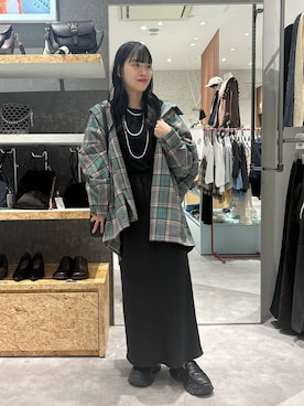 「アイテム（ソックス/靴下）」を使った、かとちゃんさん（レディース・154cm・20代）の秋コーディネート